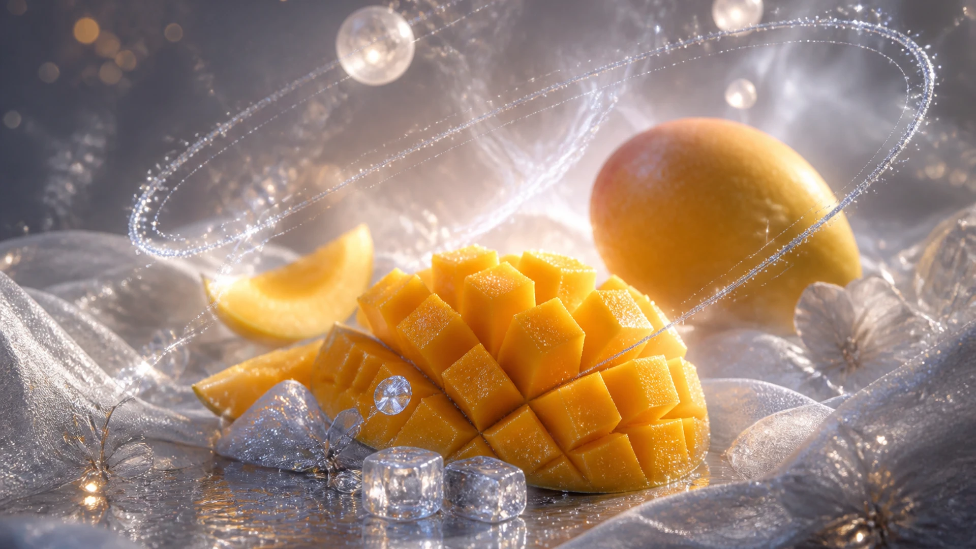 LTD 9000 Mango Magic flavour concept artwork
