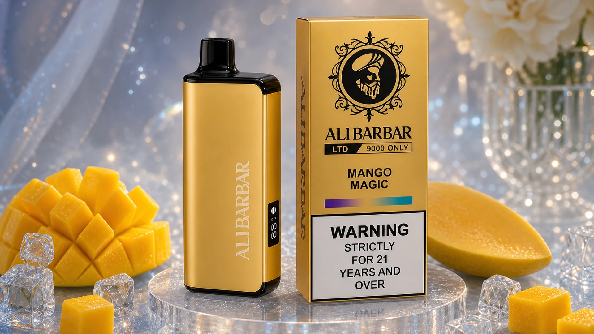 LTD 9000 Mango Magic lifestyle flavour scene