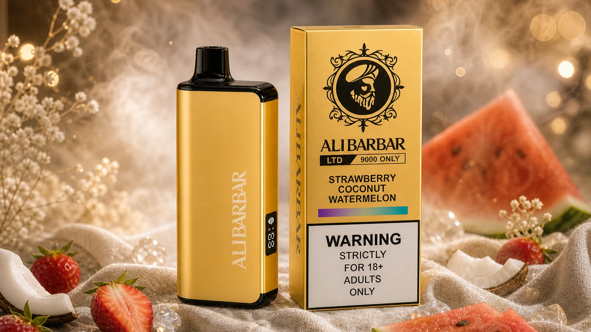 LTD 9000 Strawberry Coconut Watermelon product image