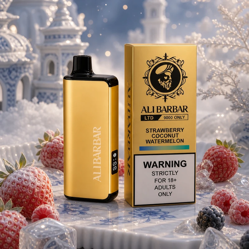 LTD 9000 Strawberry Coconut Watermelon flavour product image