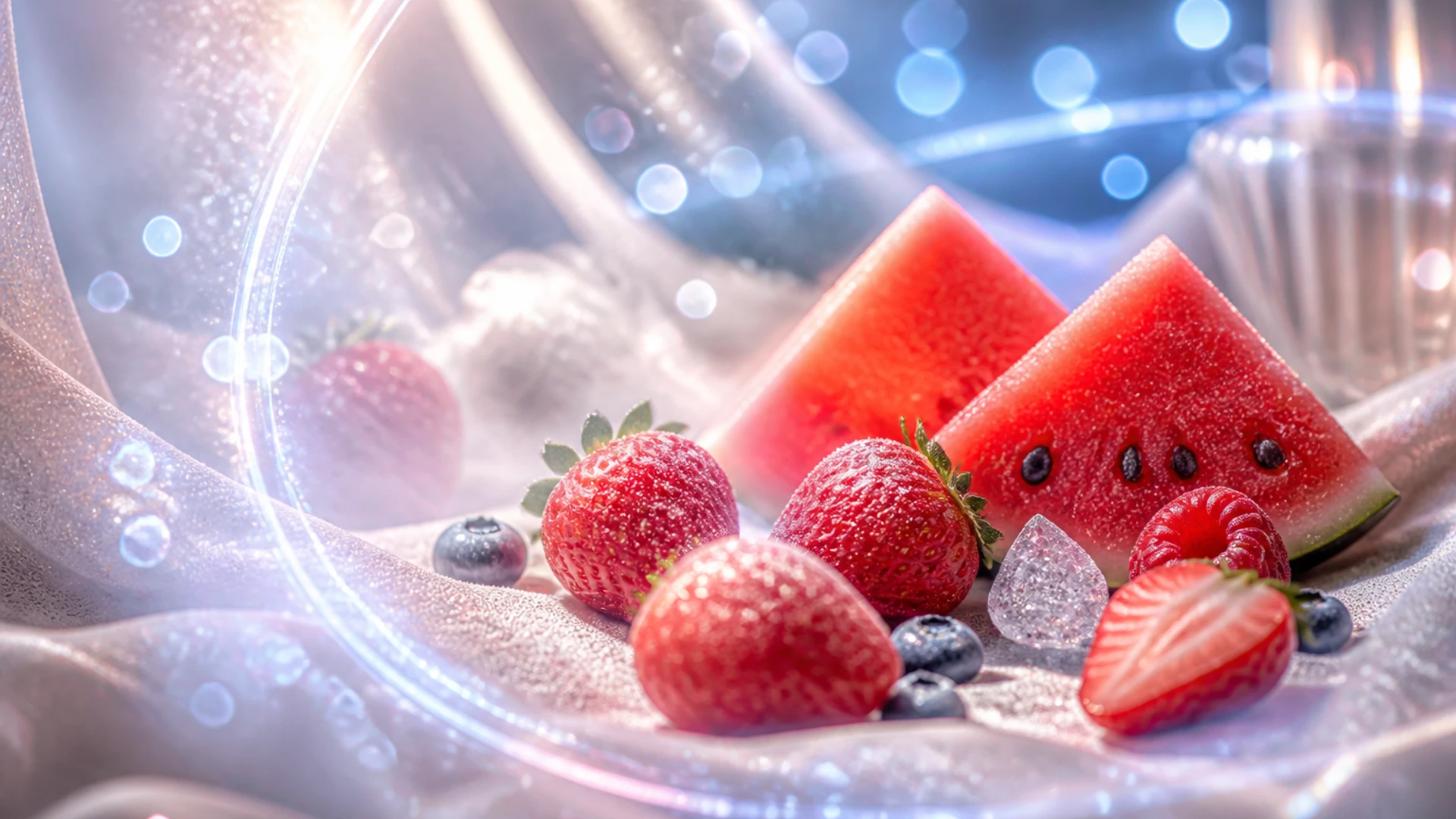 LTD 9000 Strawberry Watermelon flavour concept artwork