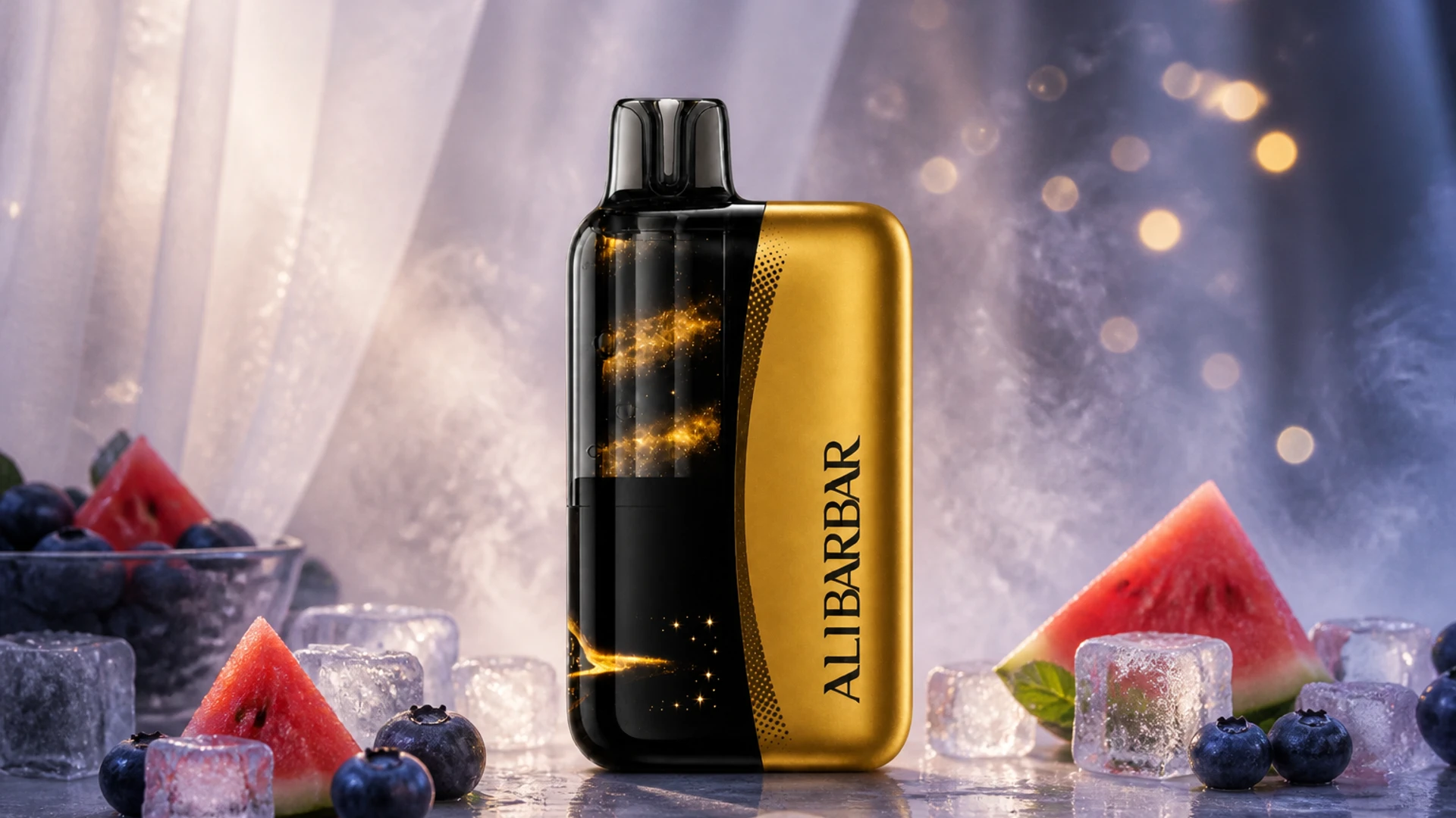 ALIBARBAR Swirl 13000 Blueberry Watermelon lifestyle flavour scene