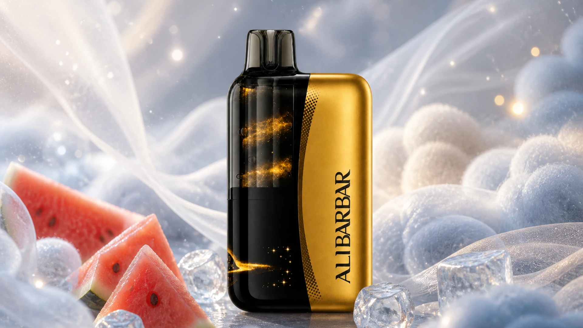 ALIBARBAR Swirl 13000 Watermelon Ice atmospheric flavour artwork