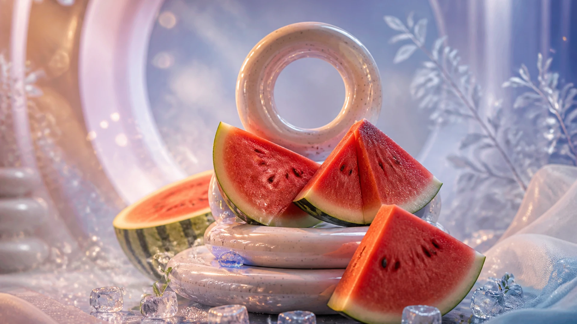 ALIBARBAR Swirl 13000 Watermelon Ice flavour concept artwork