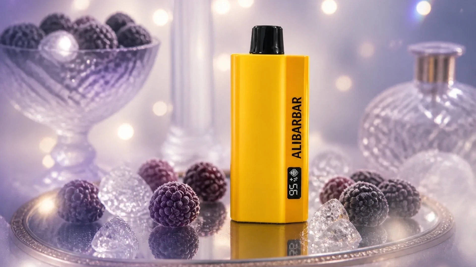 ALIBARBAR TEQ 12000 Blackberry Ice lifestyle flavour scene