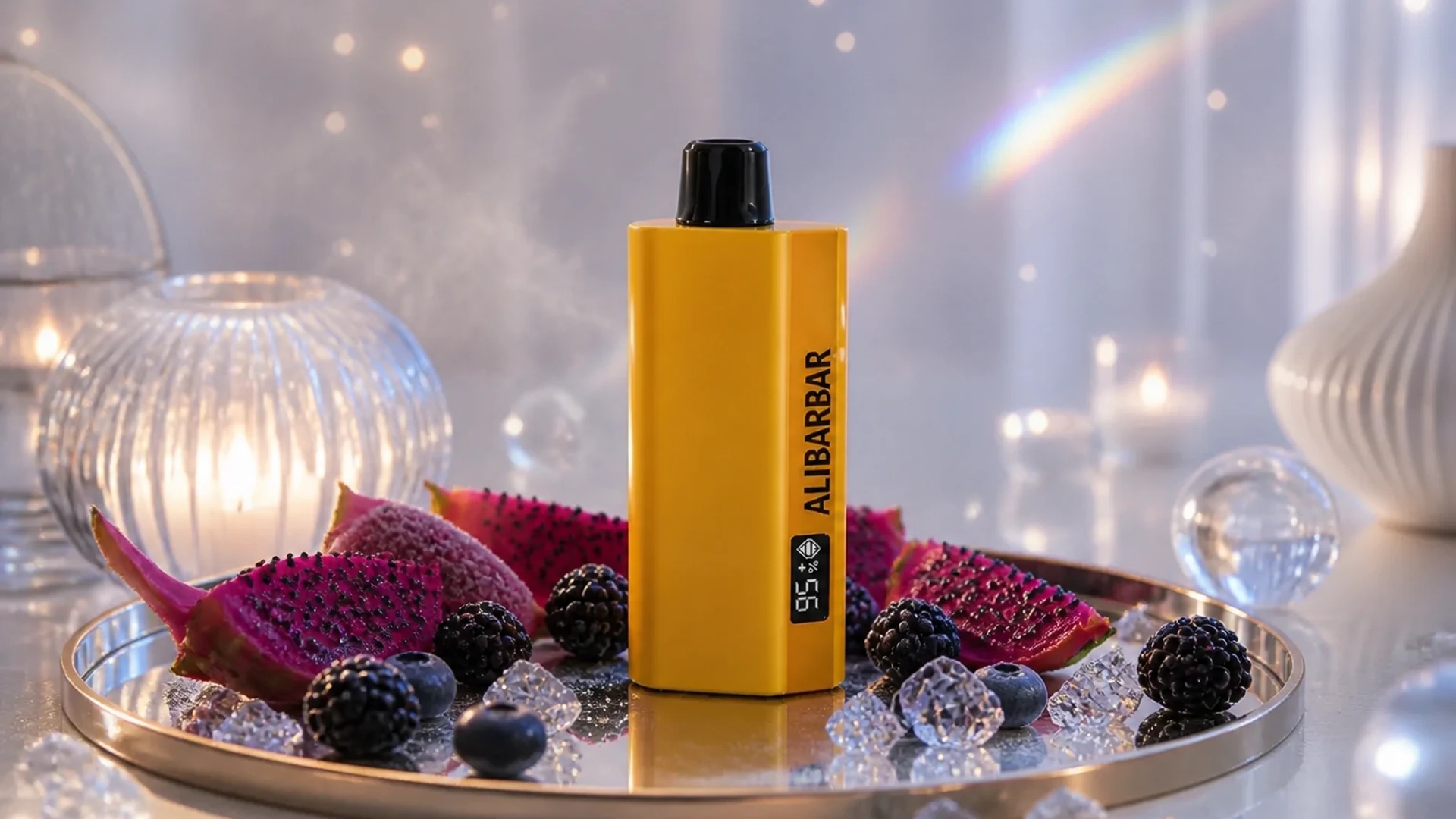ALIBARBAR TEQ 12000 Blackberry Dragon Fruit lifestyle flavour scene
