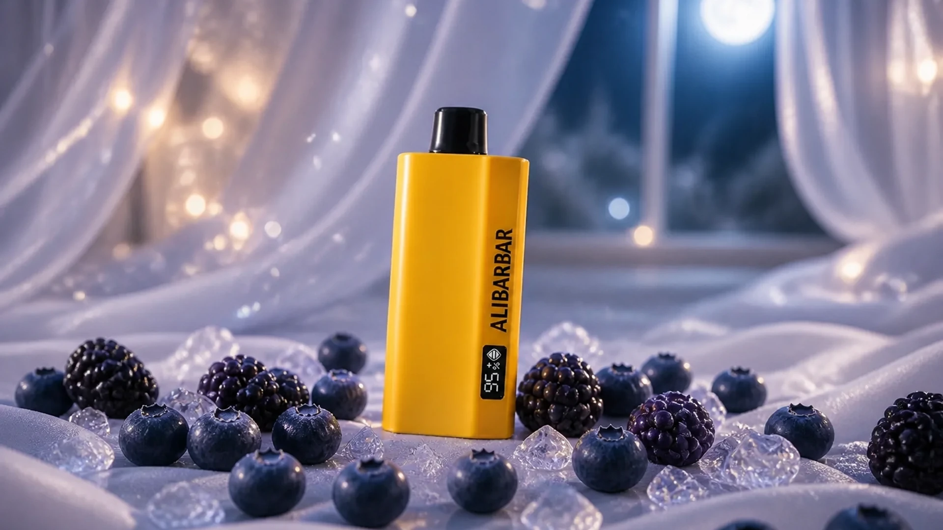 ALIBARBAR TEQ 12000 Blueberry Blast lifestyle flavour scene