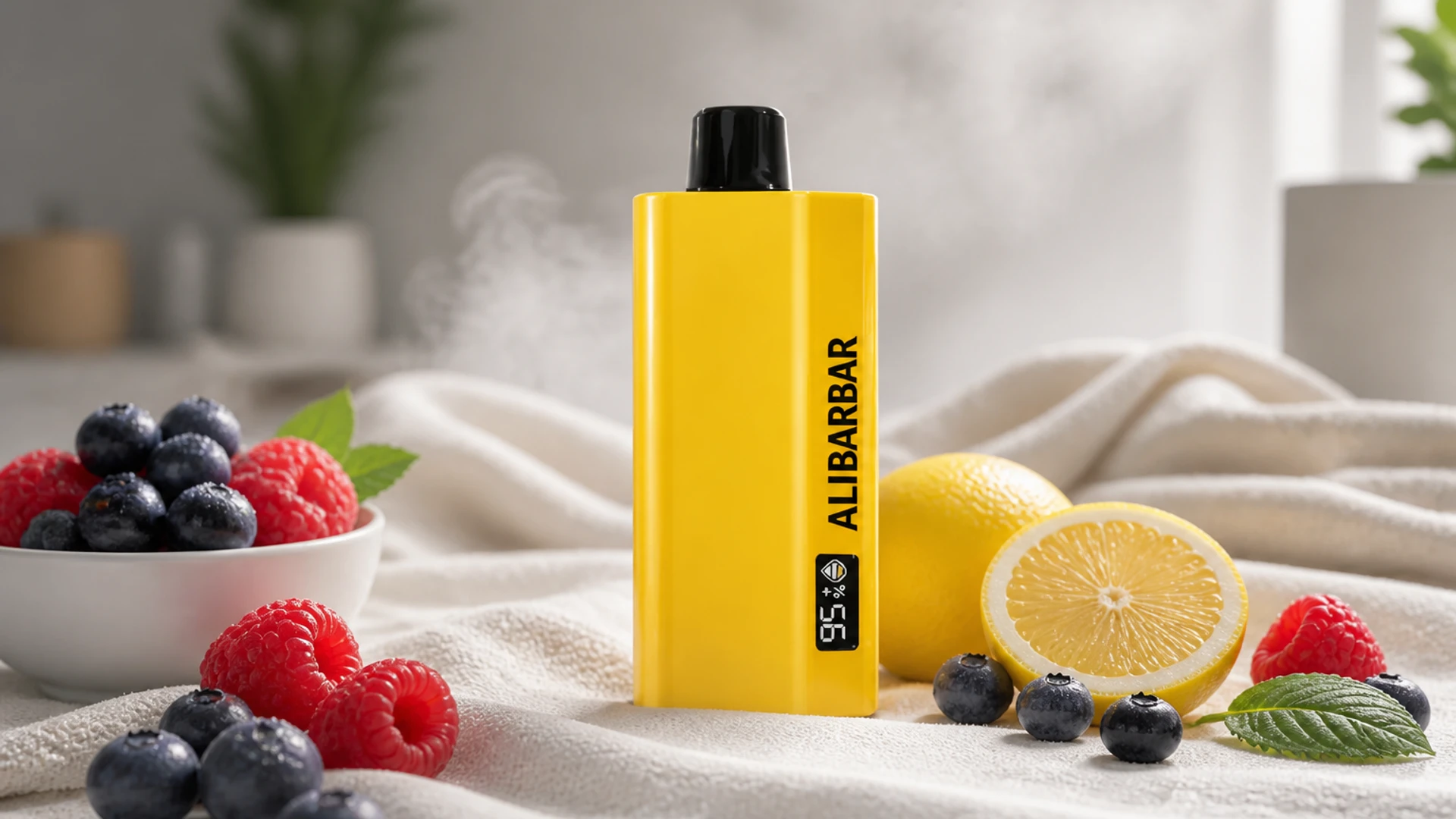 ALIBARBAR TEQ 12000 Blueberry Raspberry Lemon Ice lifestyle flavour scene