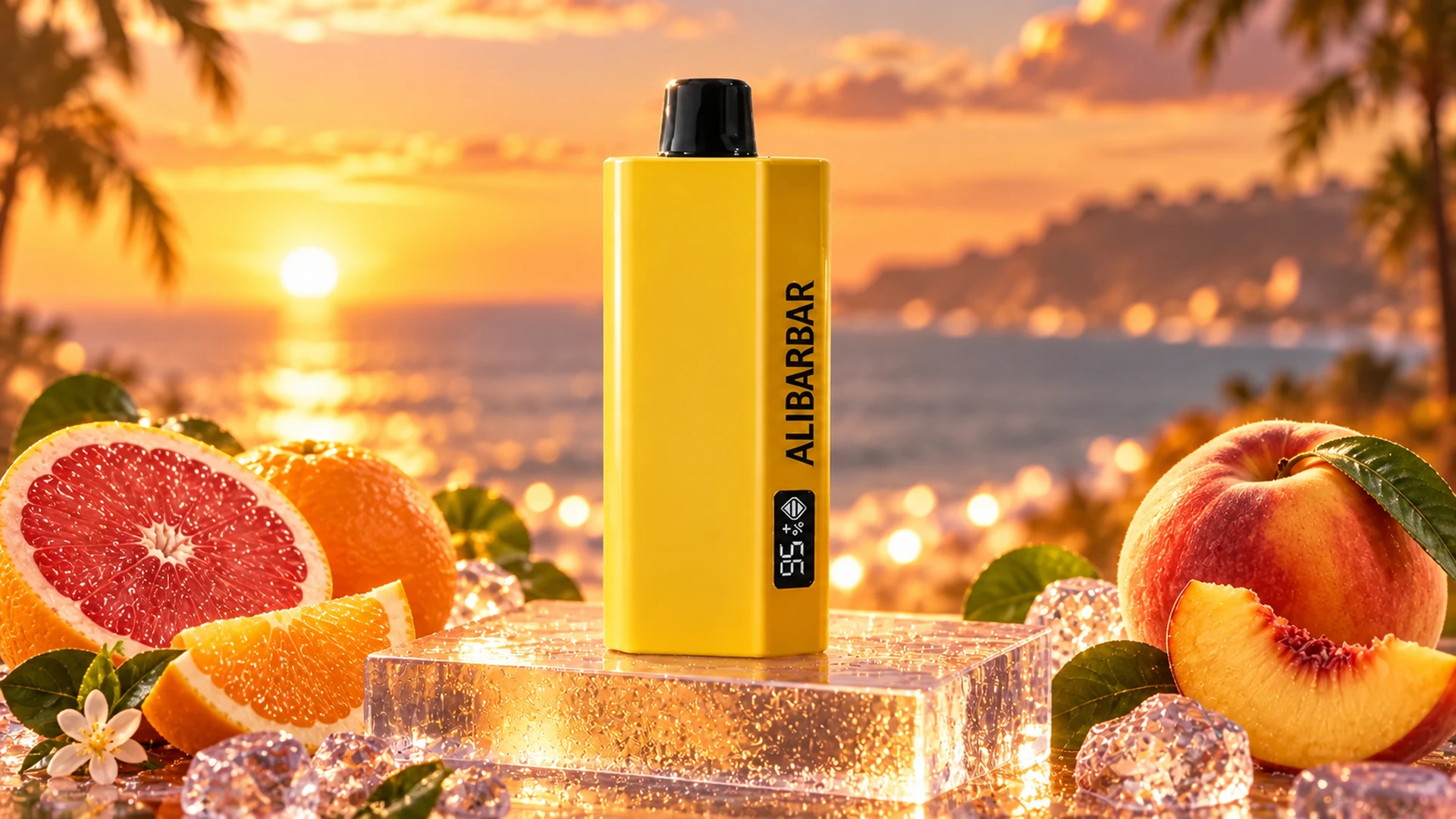 ALIBARBAR TEQ 12000 California Sunset lifestyle flavour scene