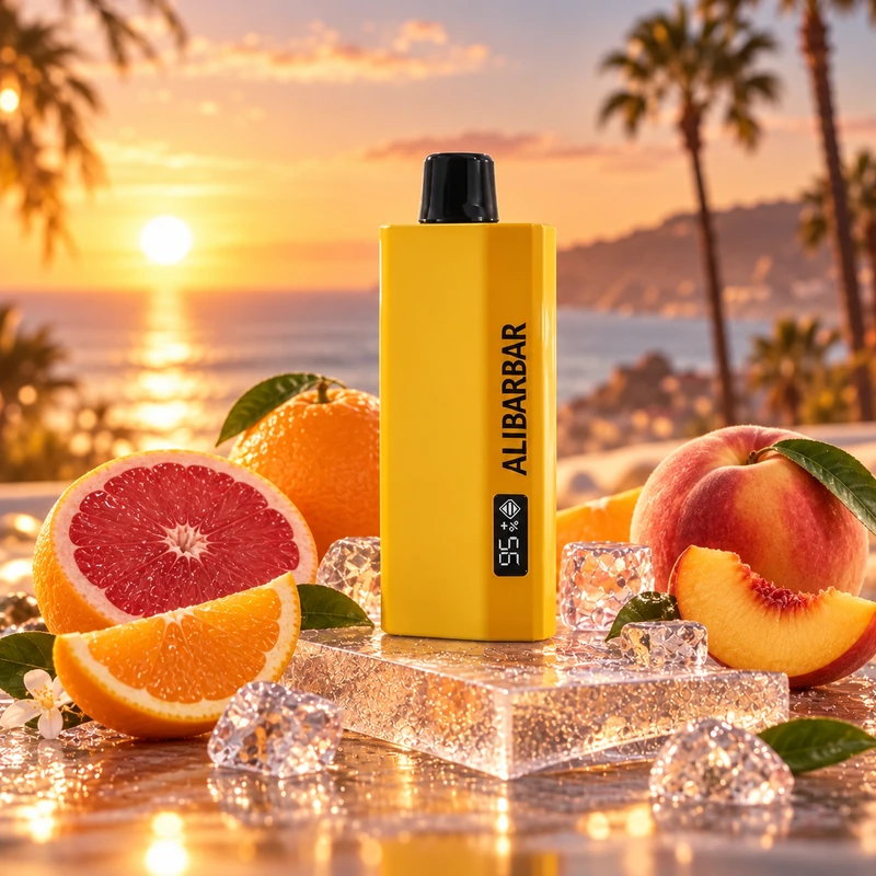 ALIBARBAR TEQ 12000 California Sunset flavour product image