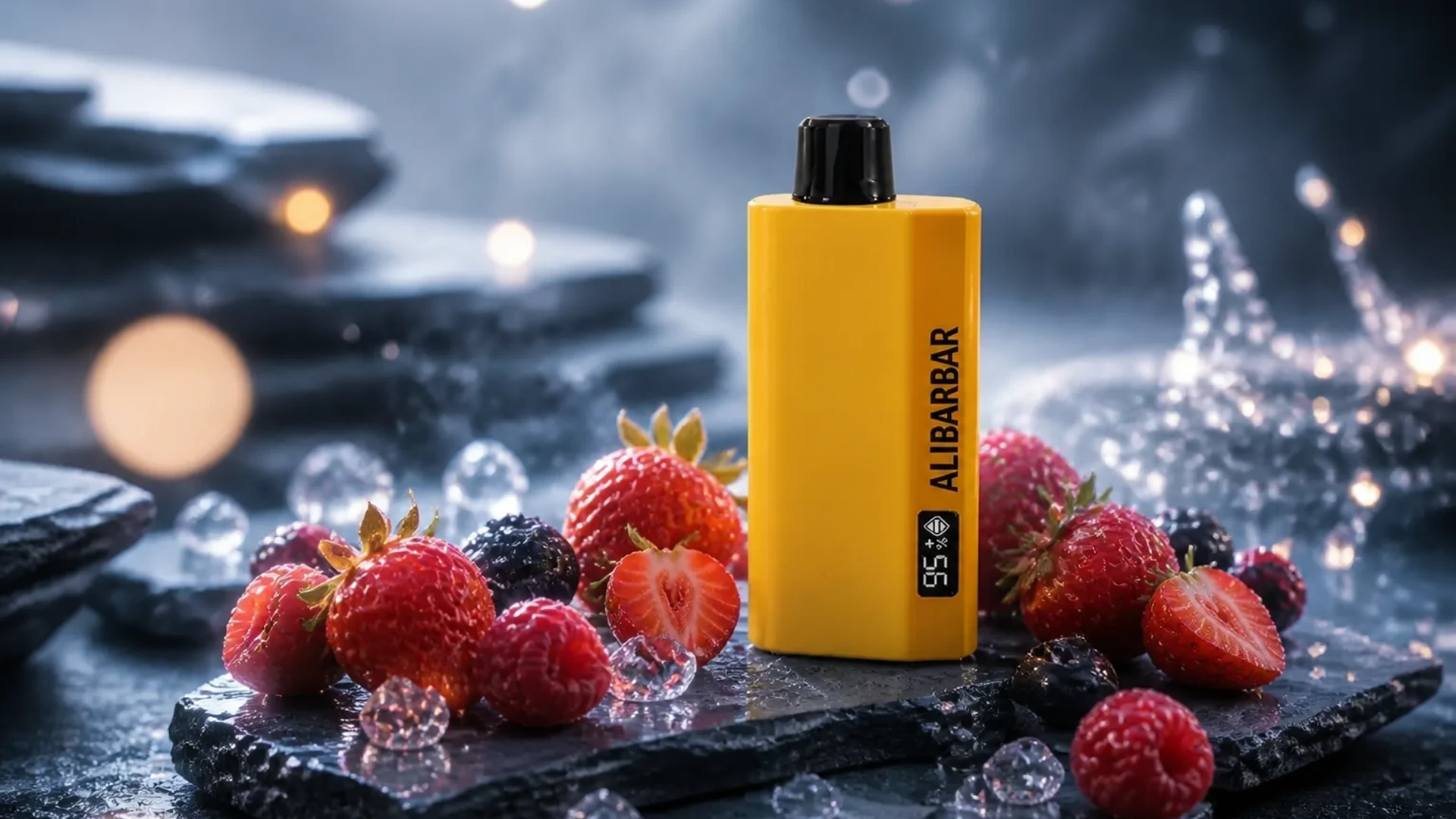 ALIBARBAR TEQ 12000 Chupa Chups Strawberry product image