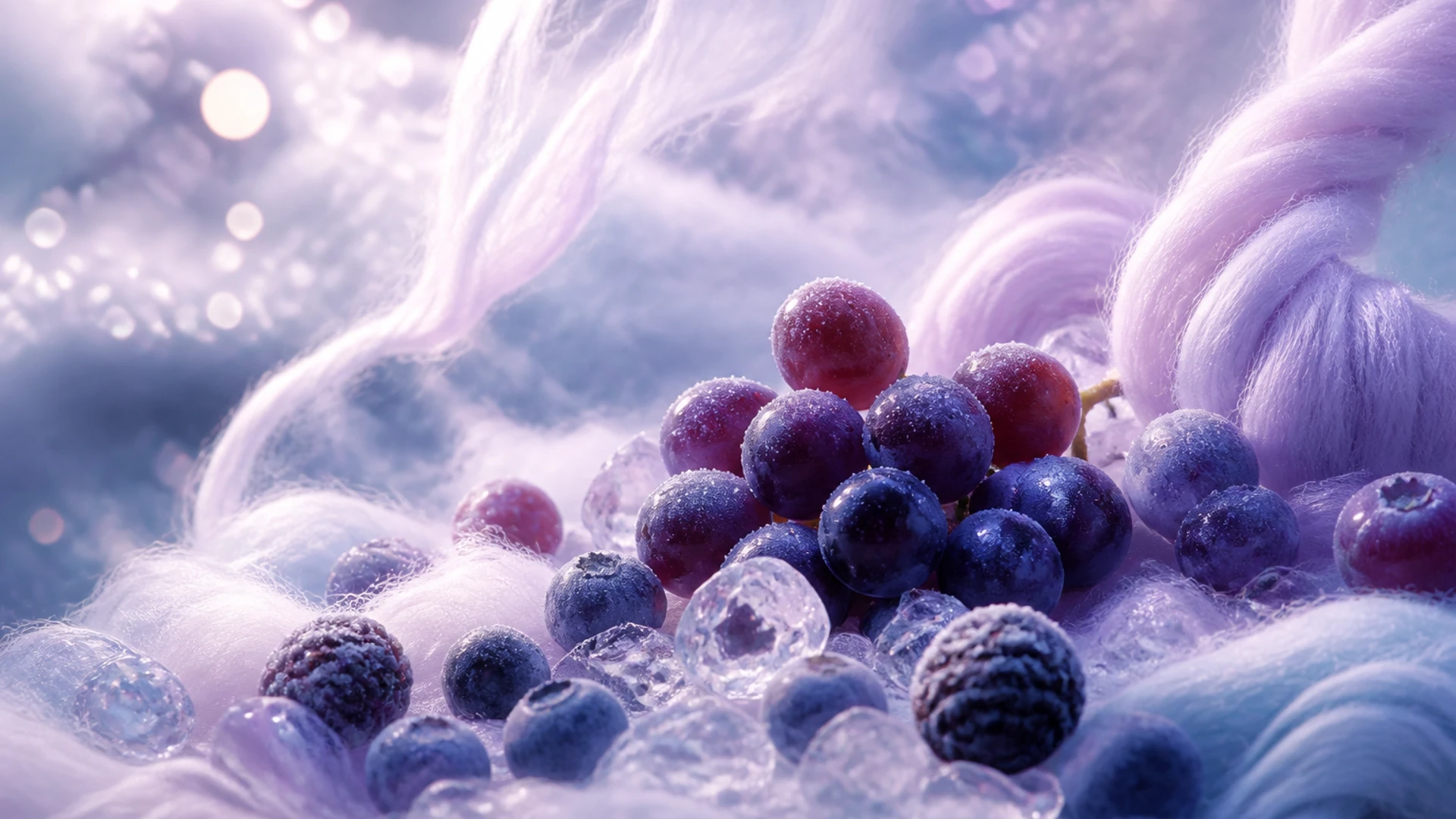 ALIBARBAR TEQ 12000 Grape Ice flavour concept artwork