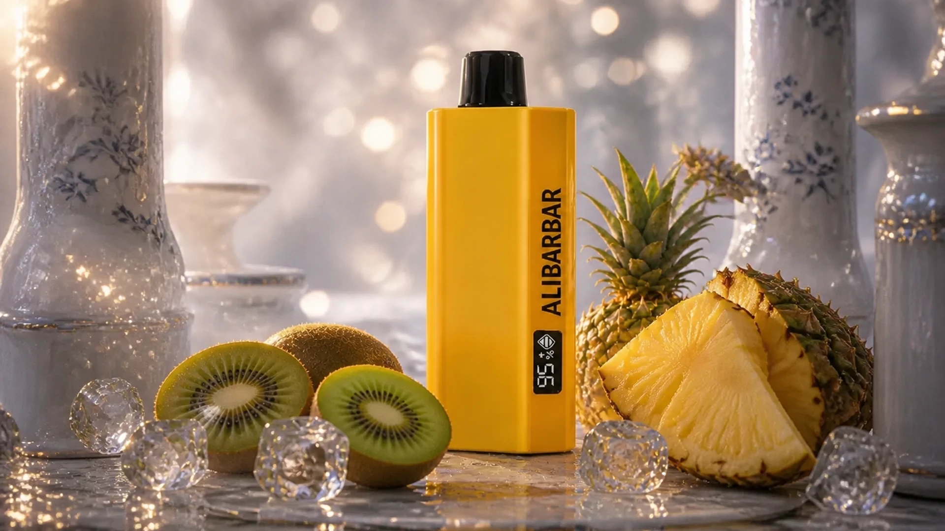 ALIBARBAR TEQ 12000 Kiwi Pineapple lifestyle flavour scene