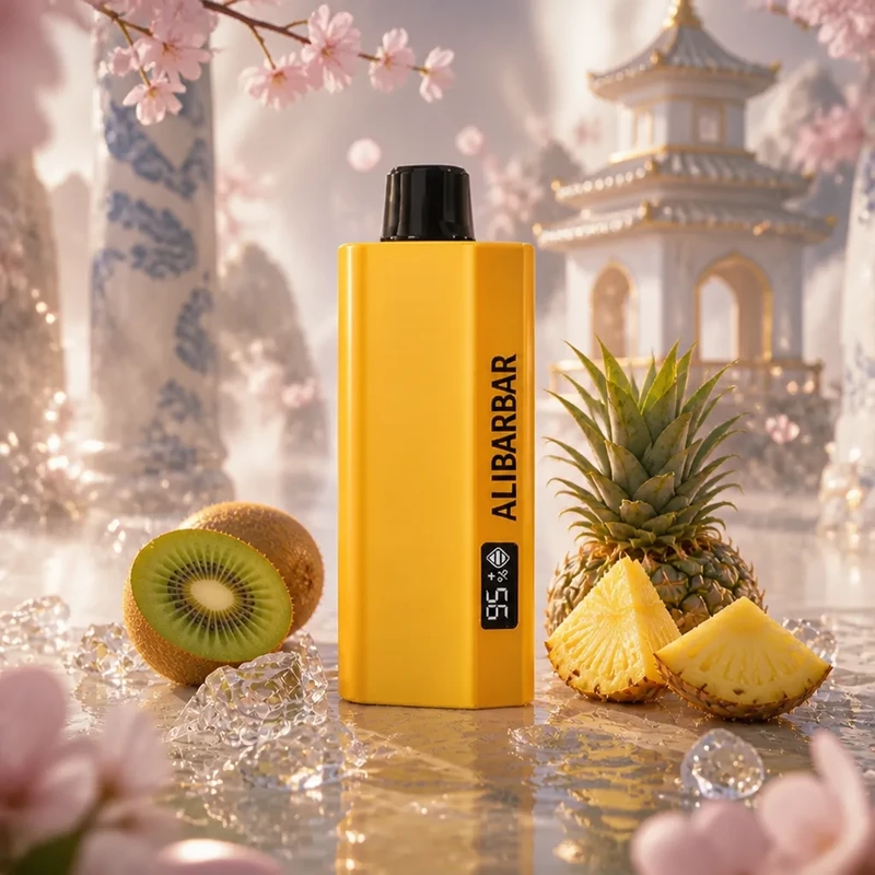 ALIBARBAR TEQ 12000 Kiwi Pineapple flavour product image