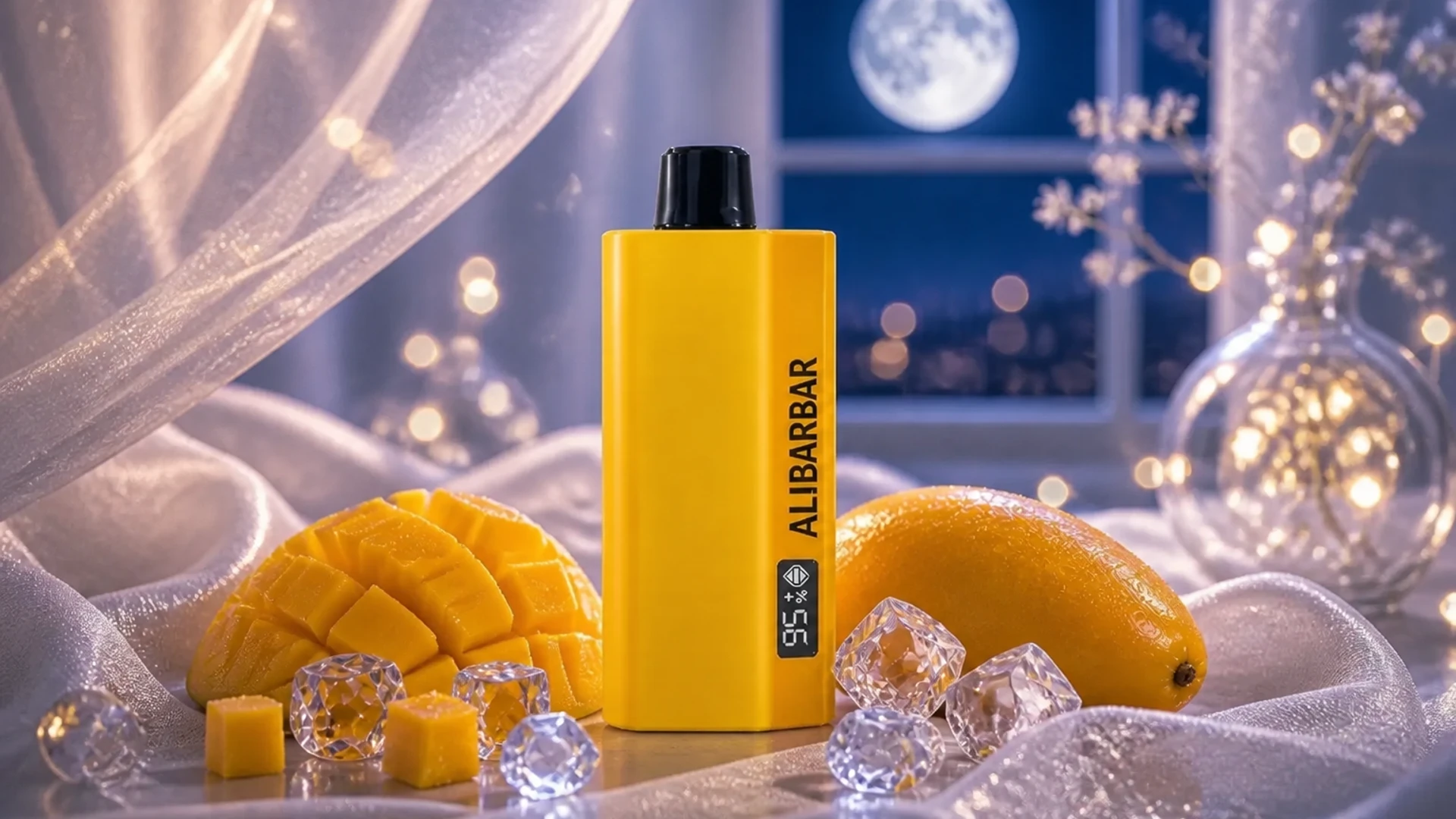 ALIBARBAR TEQ 12000 Mango Magic lifestyle flavour scene