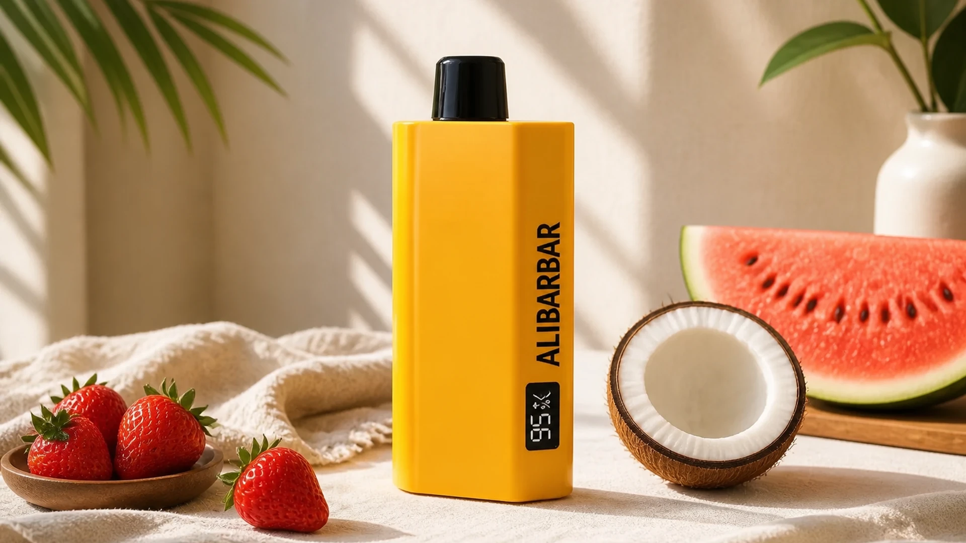 ALIBARBAR TEQ 12000 Strawberry Coconut Watermelon product image
