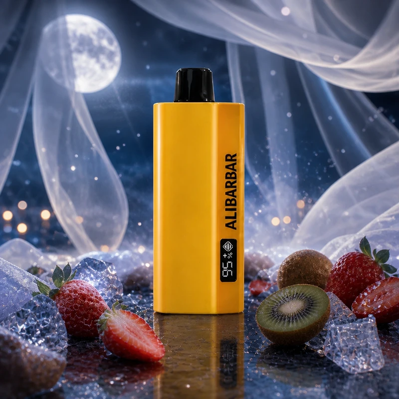 ALIBARBAR TEQ 12000 Strawberry Kiwi flavour product image