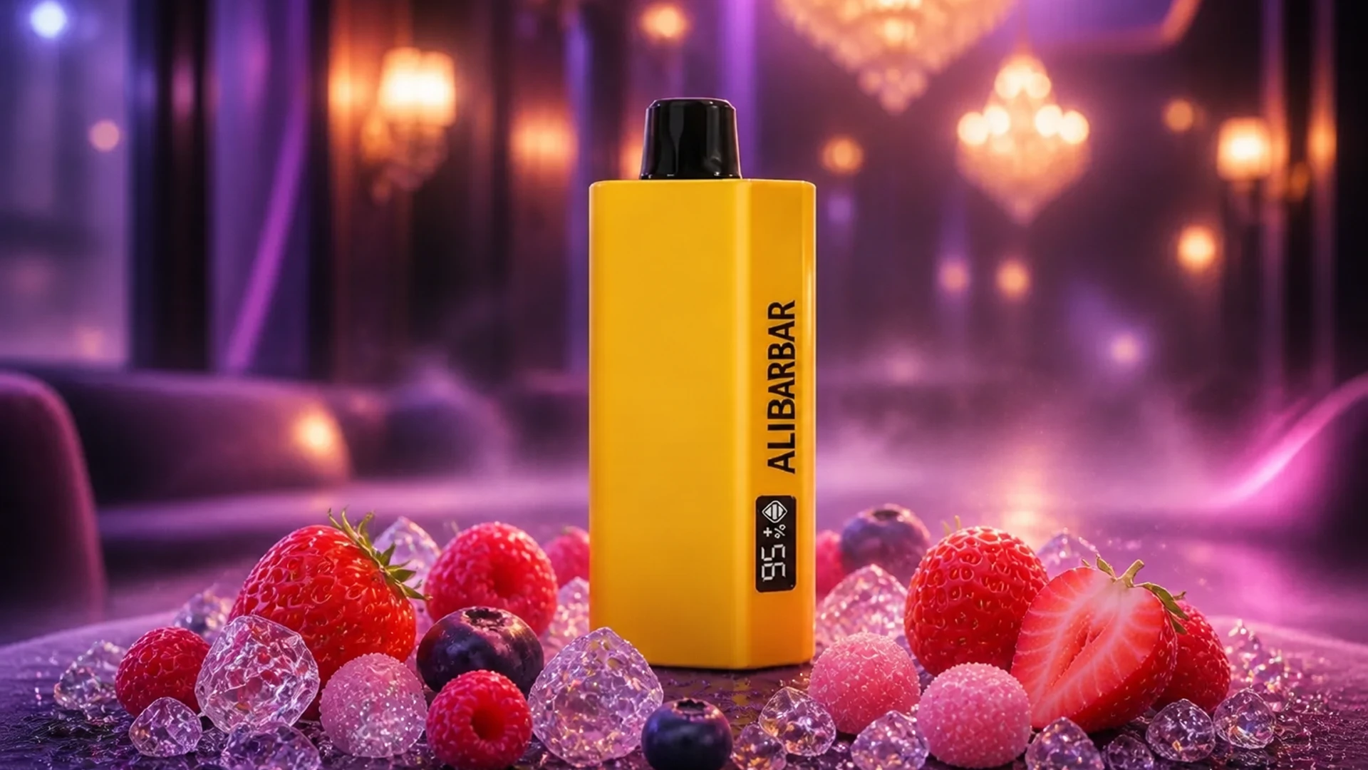 ALIBARBAR TEQ 12000 Strawberry Bubblegum product image