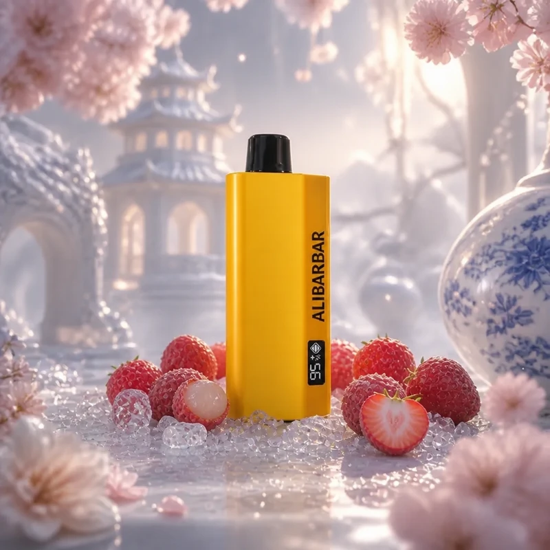 ALIBARBAR TEQ 12000 Strawberry Lychee flavour product image