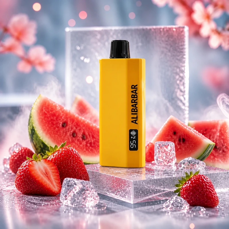 ALIBARBAR TEQ 12000 Strawberry Watermelon flavour product image