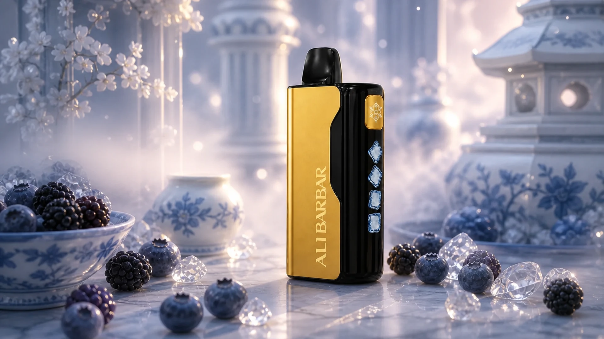 ALIBARBAR 12000 Blueberry Blast lifestyle flavour scene