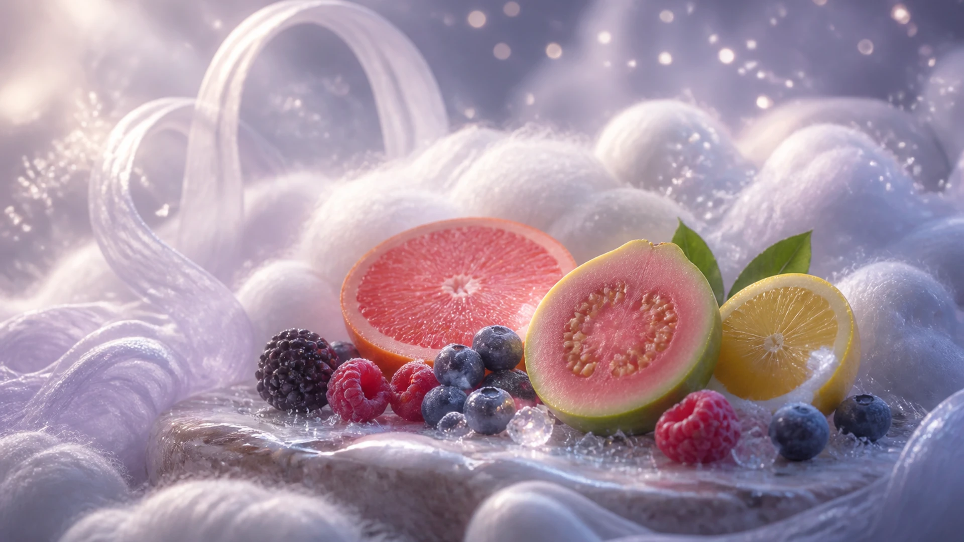 ALIBARBAR 12000 Grapefruit Guava Lemon flavour concept artwork