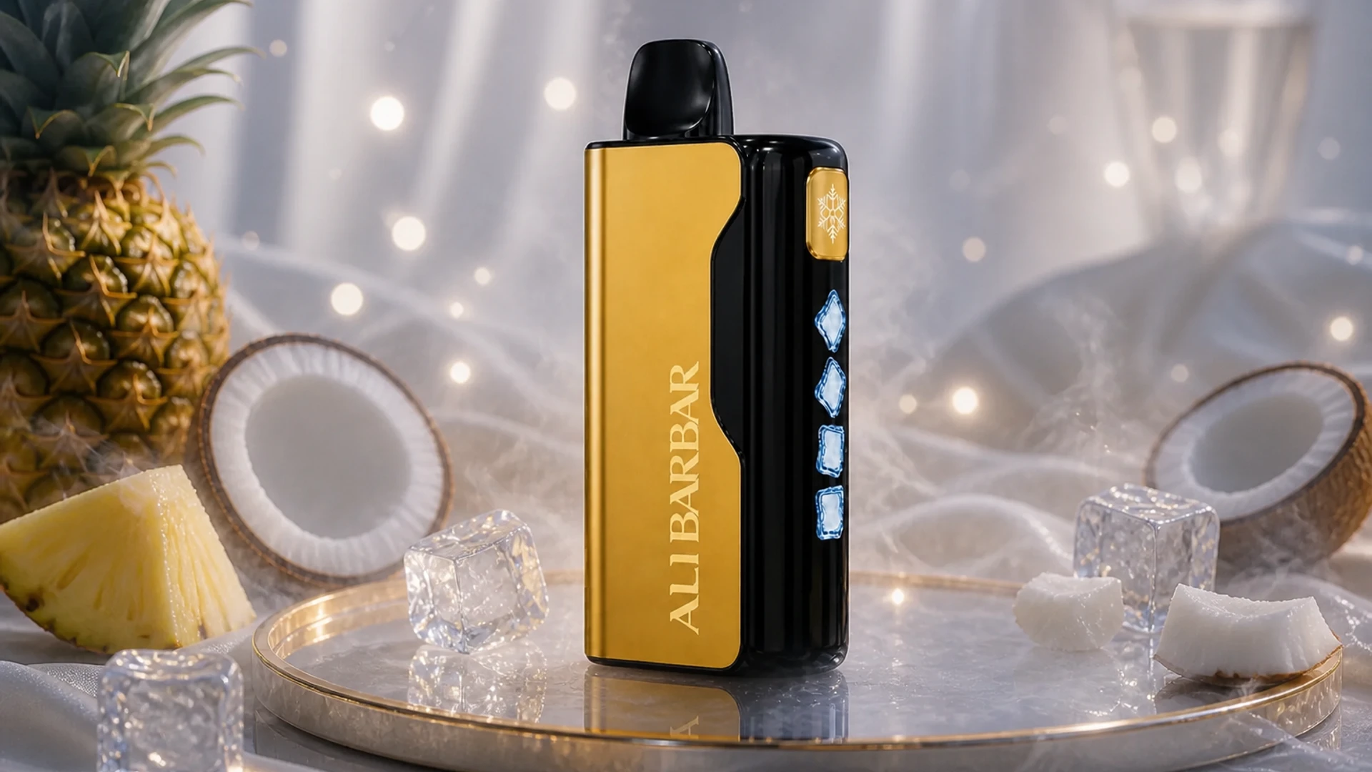 ALIBARBAR 12000 Pineapple Coconut lifestyle flavour scene