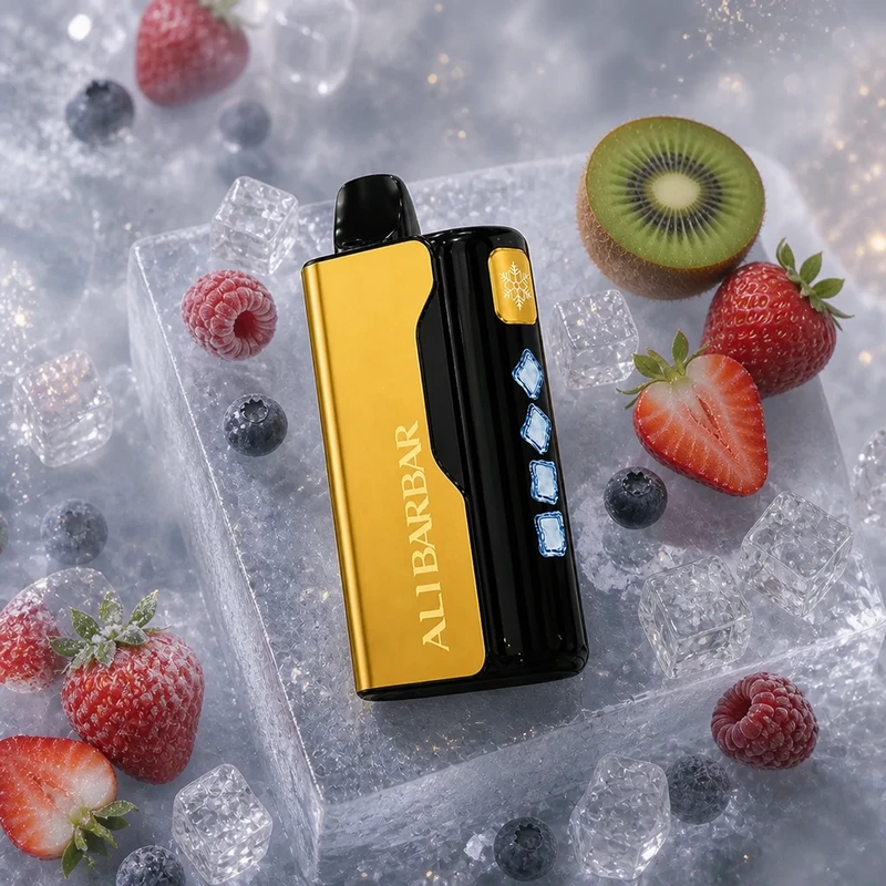 ALIBARBAR 12000 Strawberry Kiwi flavour product image