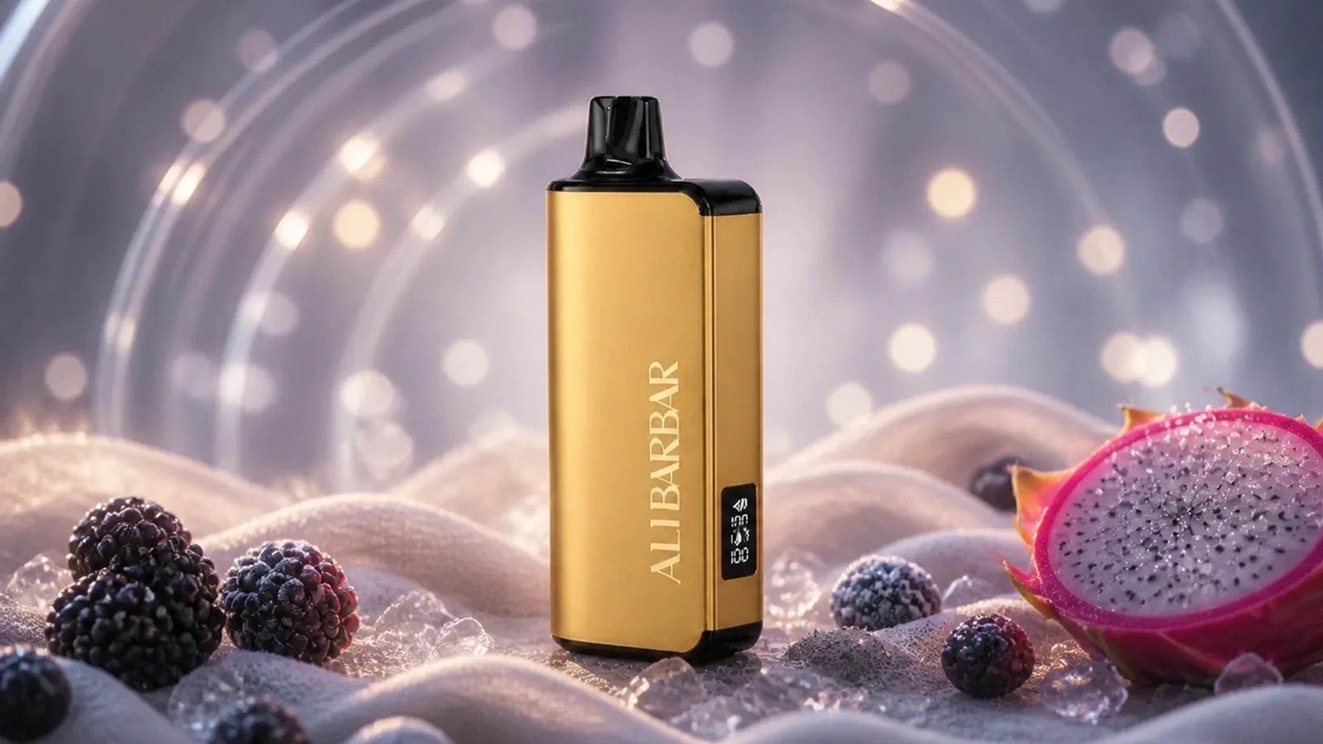 ALIBARBAR 9000 Blackberry Dragon Fruit(FTP) lifestyle flavour scene