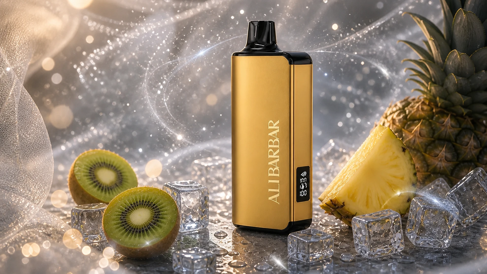 ALIBARBAR 9000 Kiwi Pineapple lifestyle flavour scene