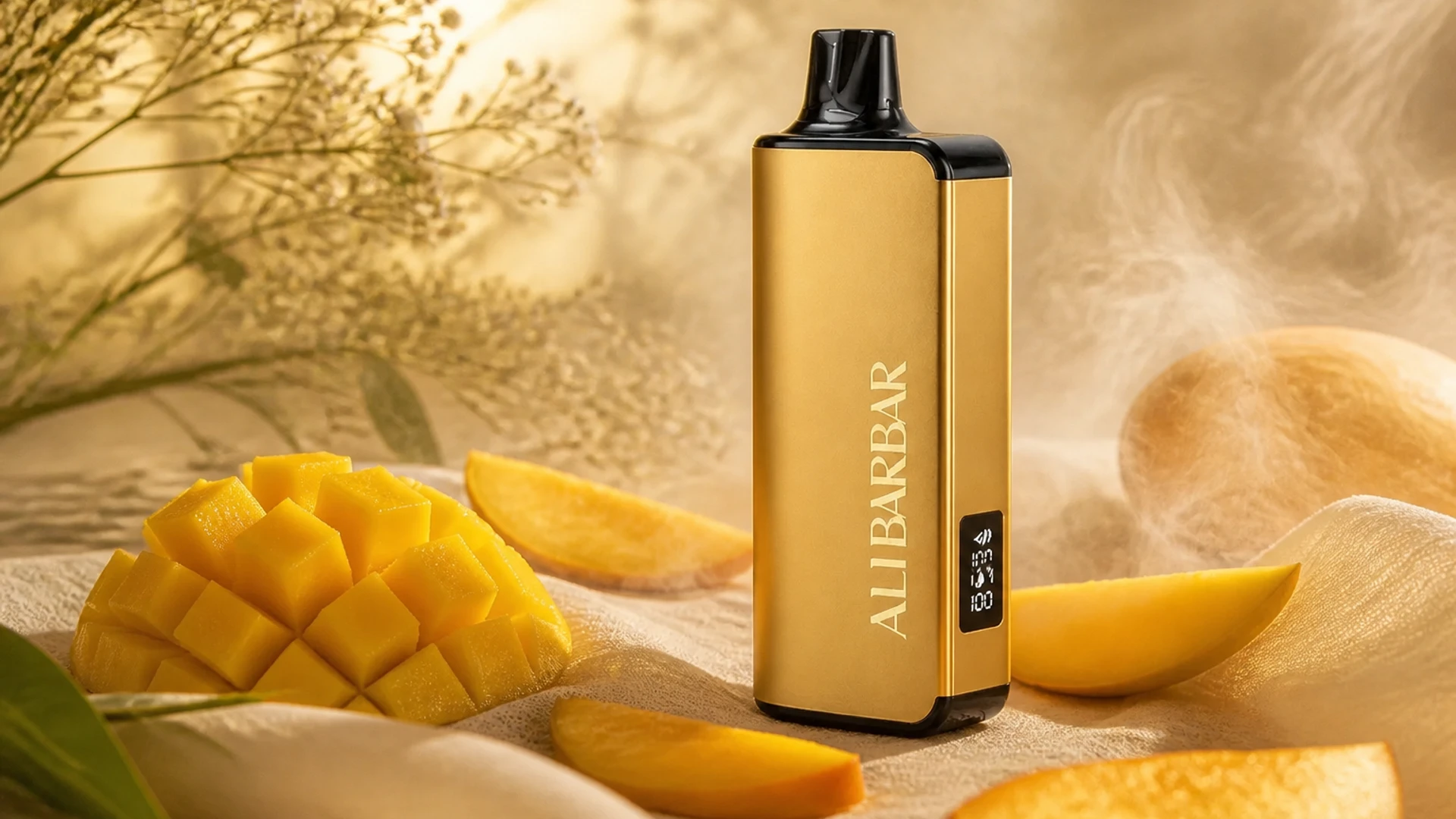 ALIBARBAR 9000 Mango Magic atmospheric flavour artwork