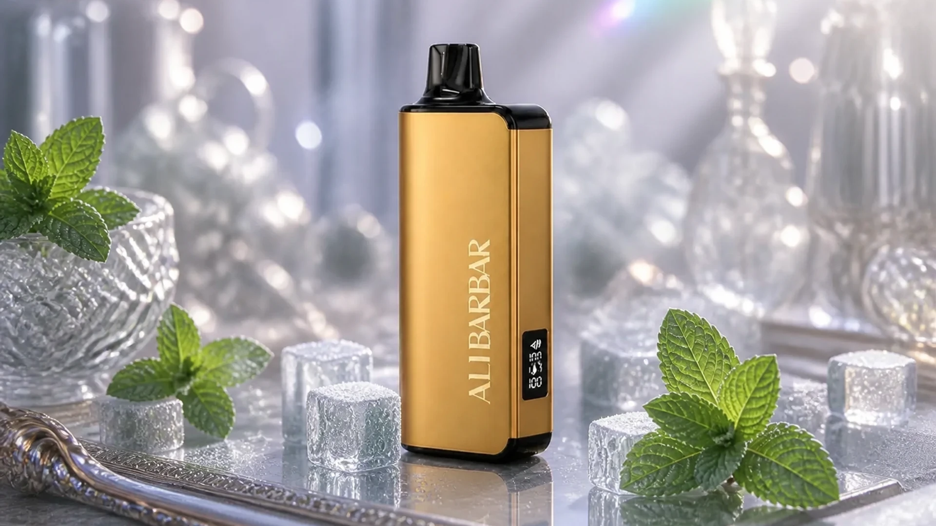 ALIBARBAR 9000 Miami Mint atmospheric flavour artwork