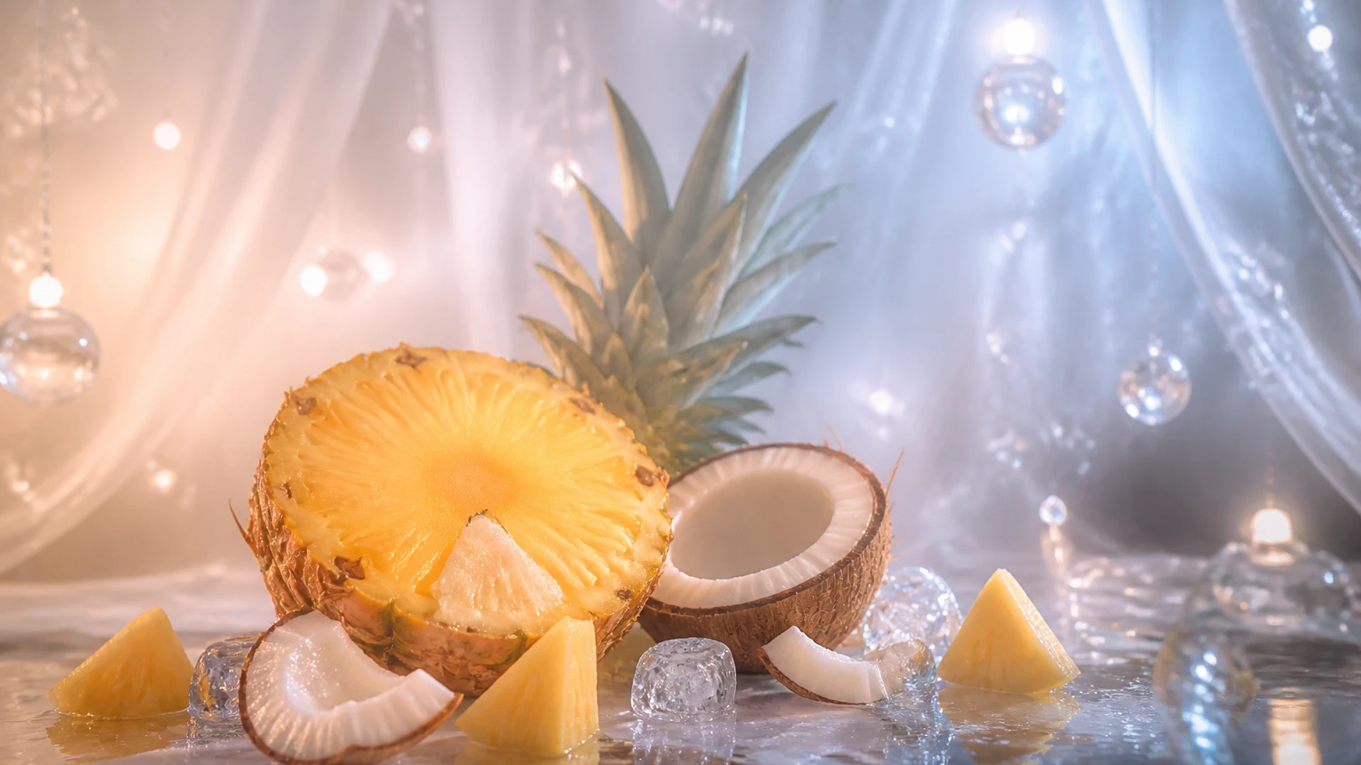 ALIBARBAR 9000 Pineapple Coconut flavour concept artwork