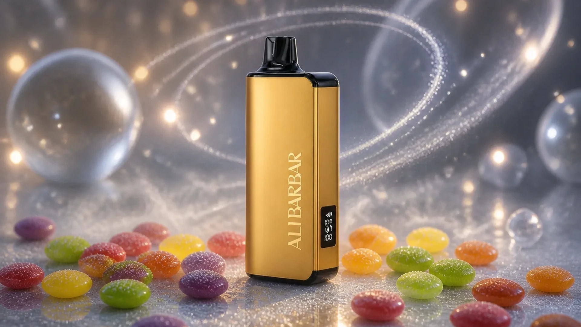 ALIBARBAR 9000 Skittles lifestyle flavour scene