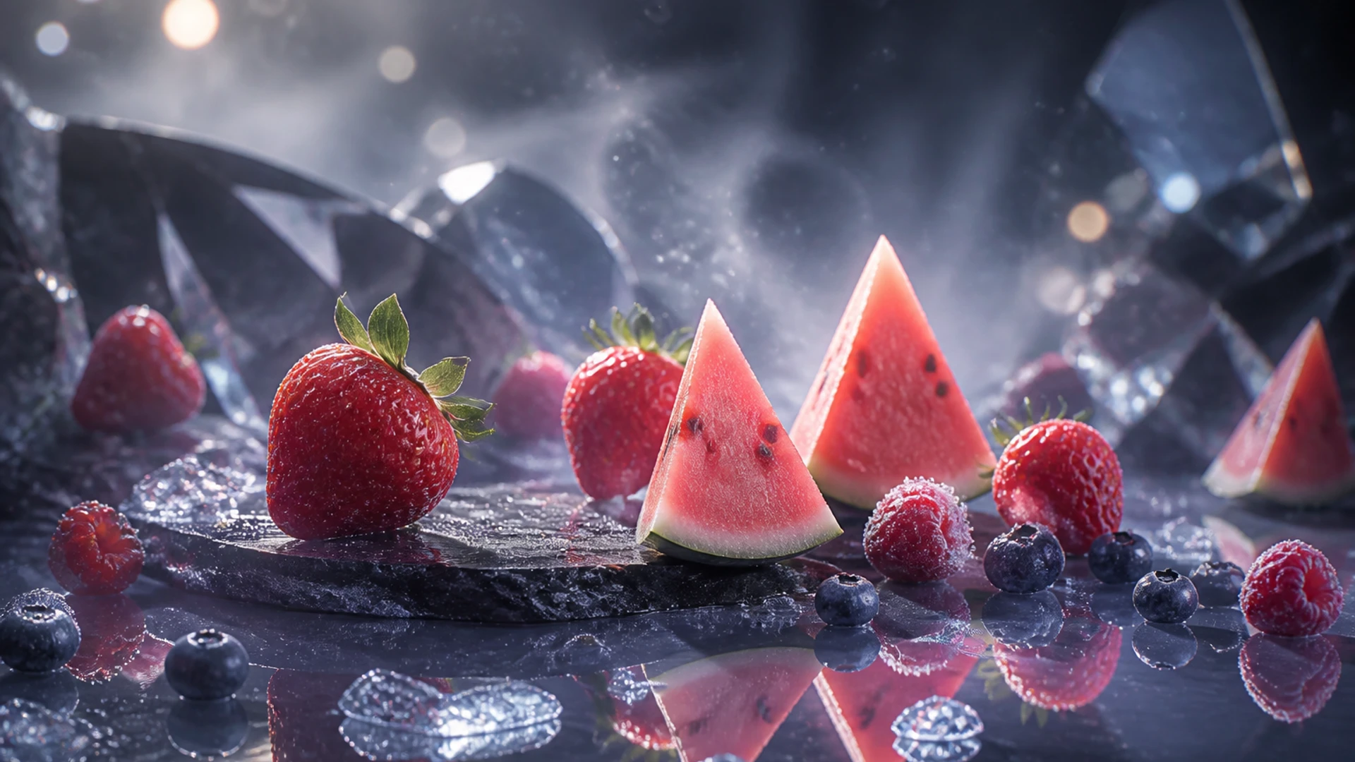 ALIBARBAR 9000 Strawberry Watermelon flavour concept artwork