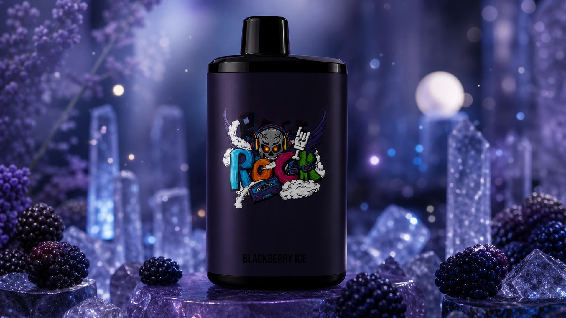 IGET Bar Pro 10000 Blackberry Ice atmospheric flavour artwork