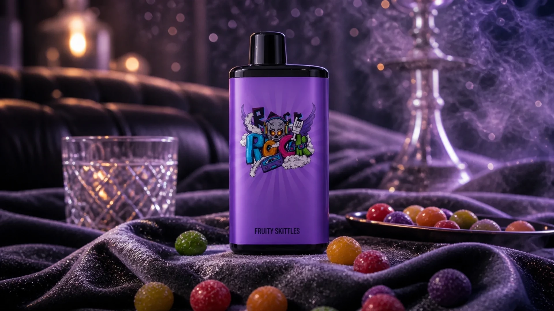 IGET Bar Pro 10000 Fruity Skittles lifestyle flavour scene