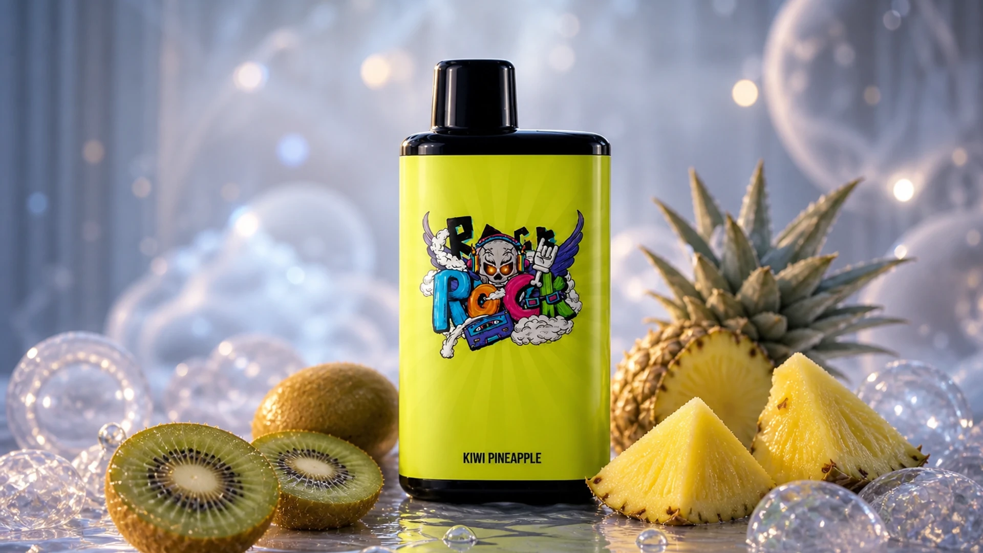 IGET Bar Pro 10000 Kiwi Pineapple atmospheric flavour artwork