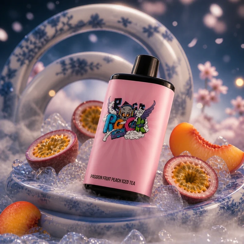 IGET Bar Pro 10000 Passion Fruit Peach Iced Tea flavour product image