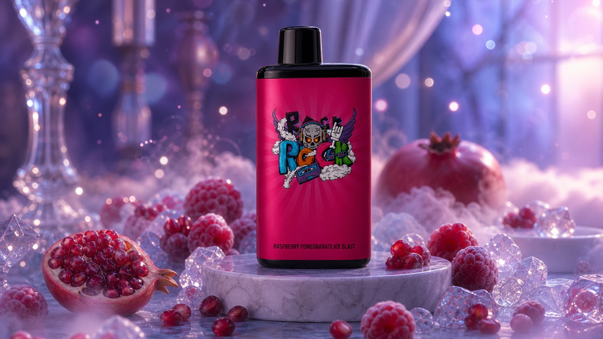 IGET Bar Pro 10000 Raspberry Pomegranate Ice Blast product image