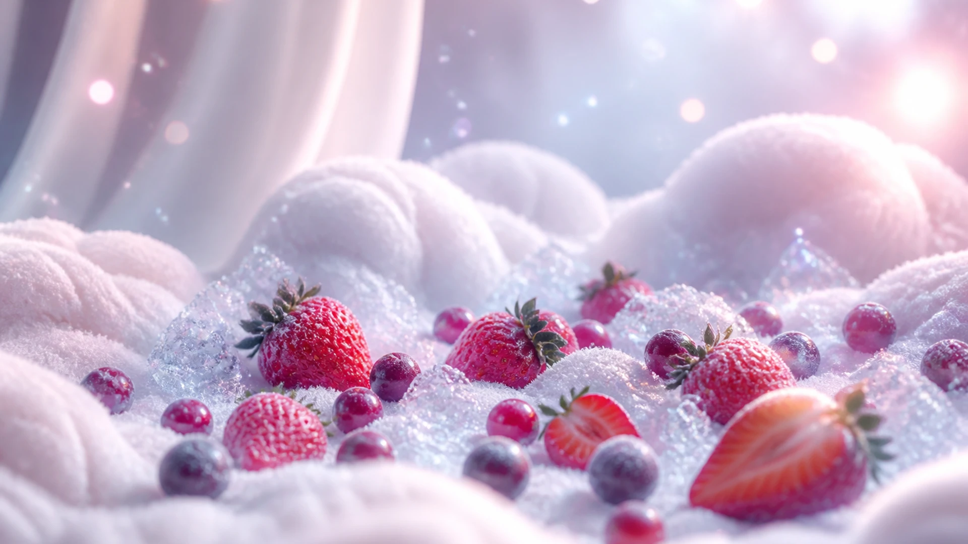 IGET Bar Pro 10000 Strawberry Cranberry Bliss flavour concept artwork