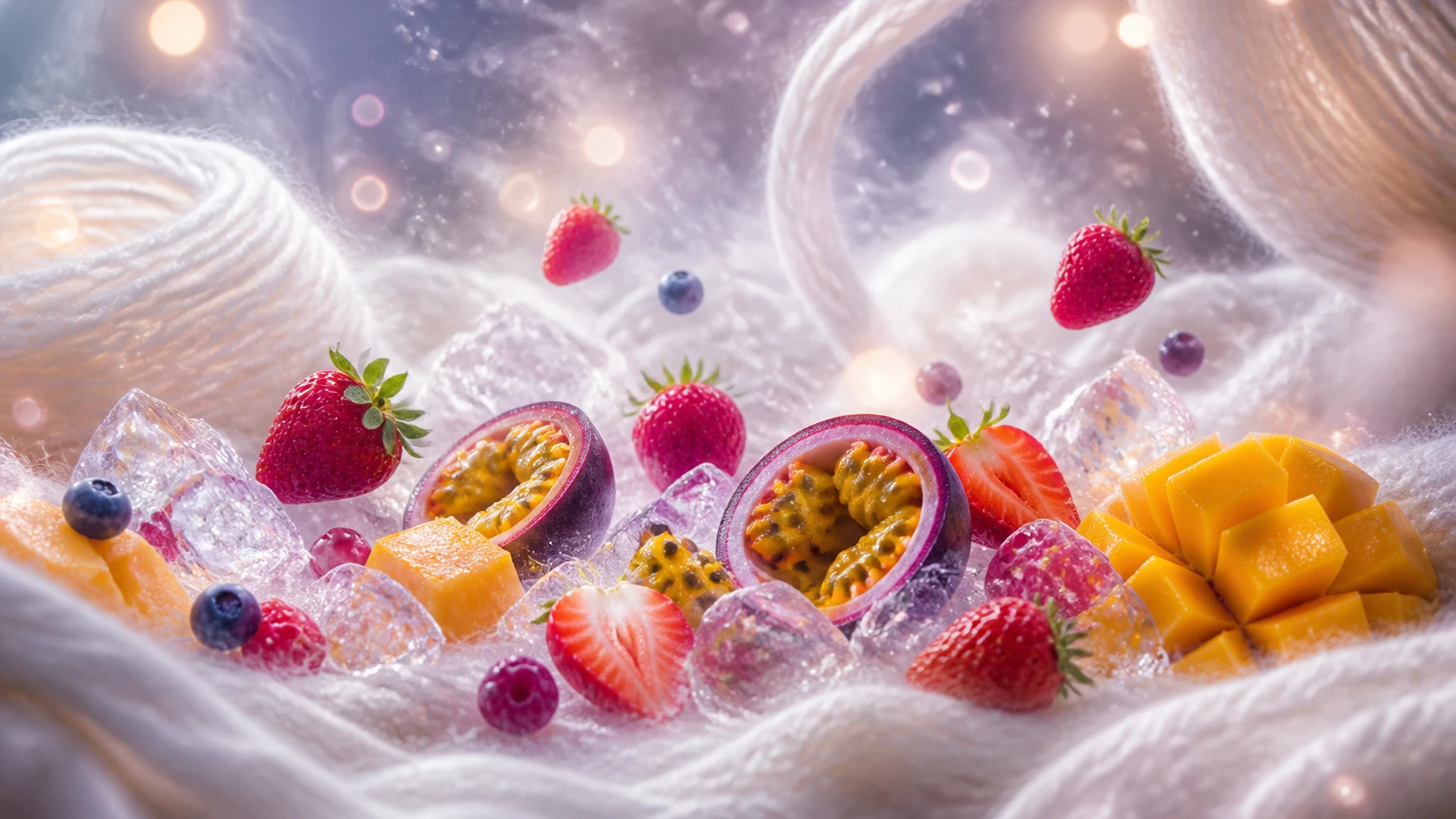 IGET Bar Pro 10000 Strawberry Passion Fruit Mango flavour concept artwork