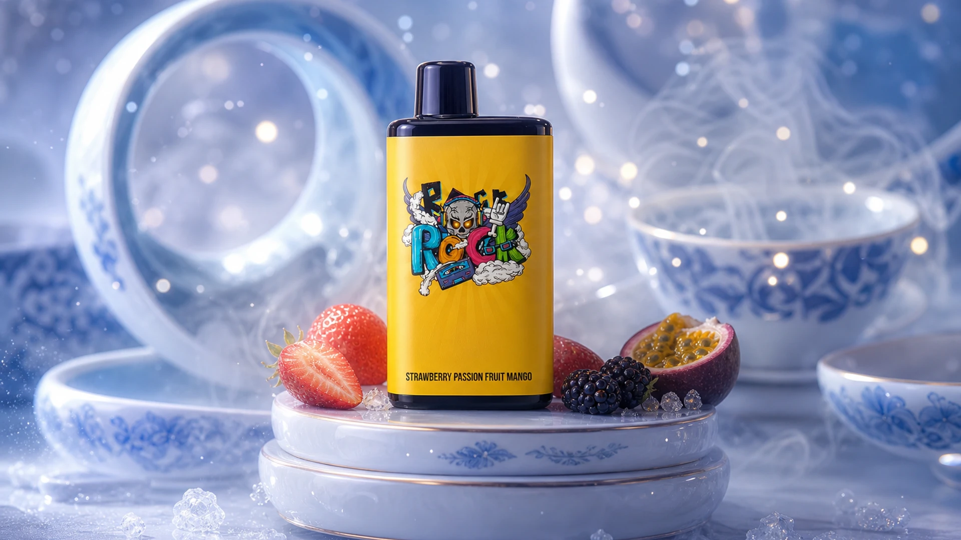IGET Bar Pro 10000 Strawberry Passion Fruit Mango lifestyle flavour scene