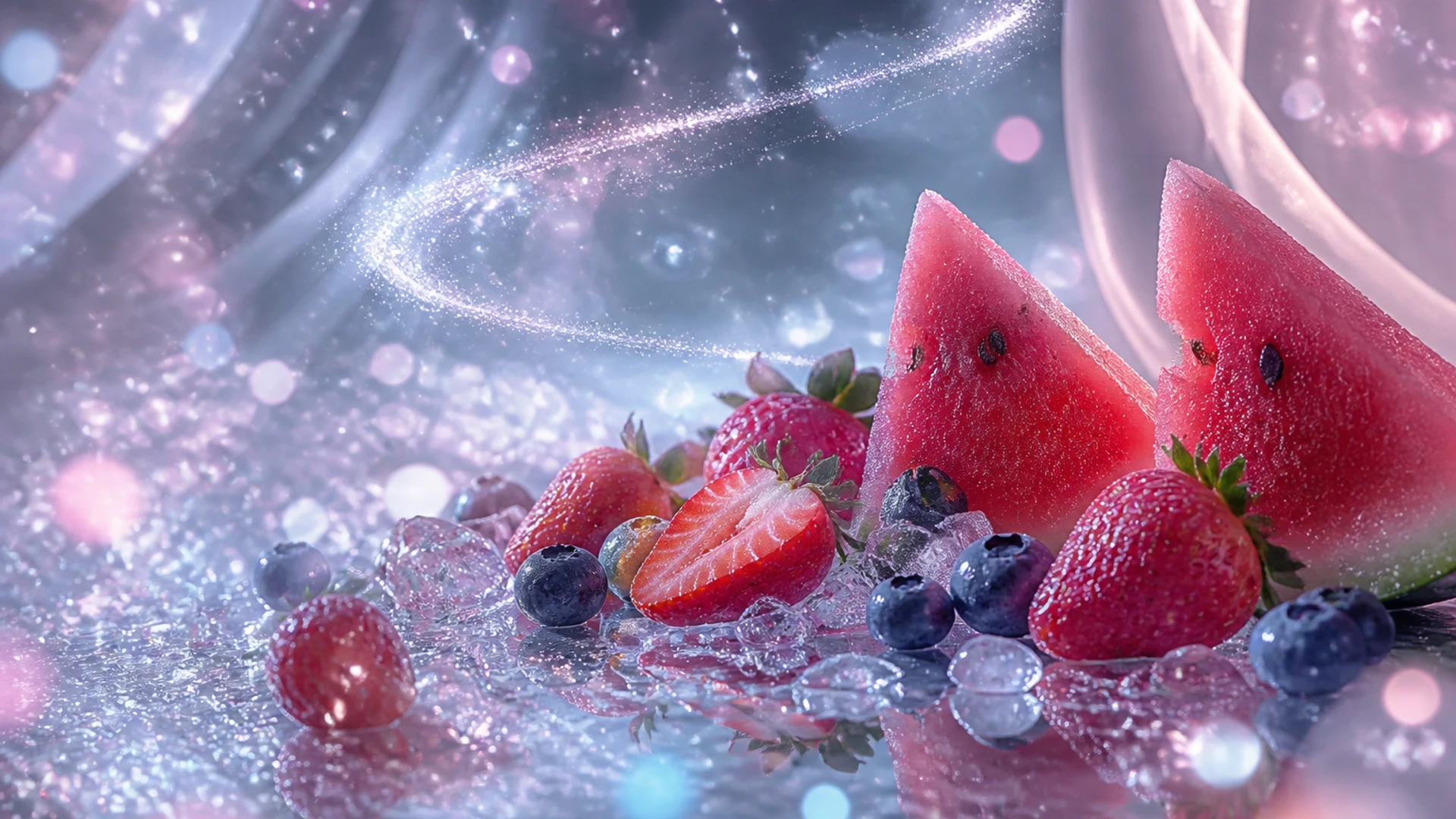 IGET Bar Pro 10000 Strawberry Watermelon Ice flavour concept artwork