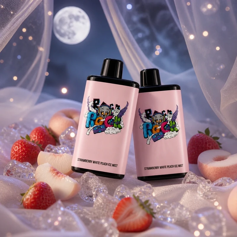 IGET Bar Pro 10000 Strawberry White Peach Ice Mist flavour product image