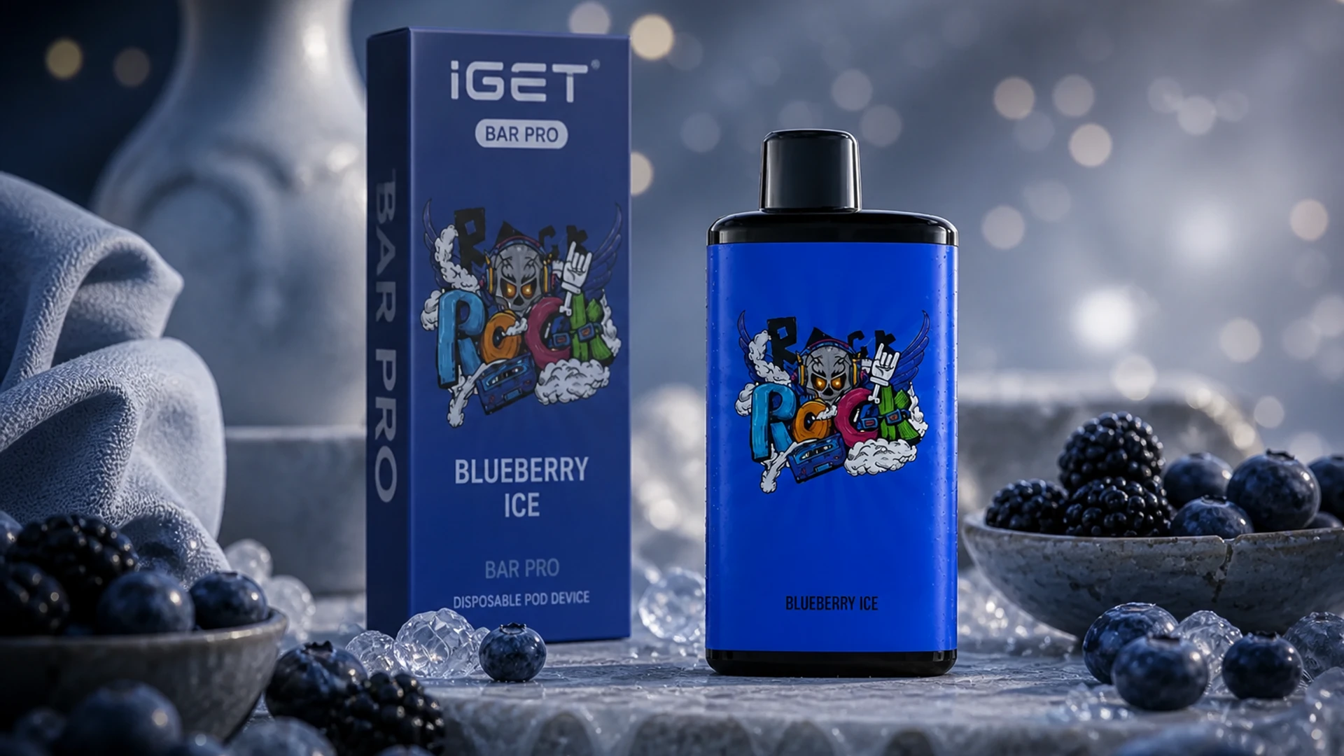 IGET Bar Pro 10000 product and packaging view