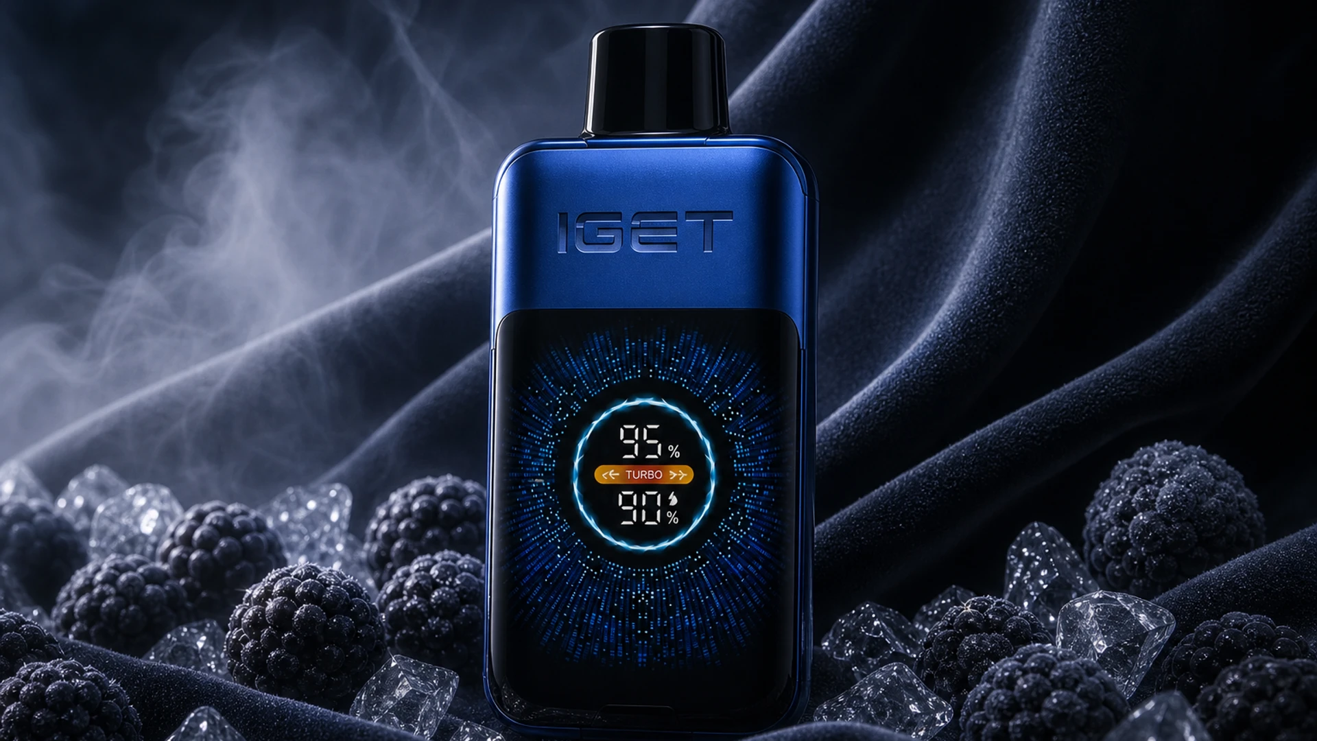 IGET One 12000 Blackberry Ice lifestyle flavour scene