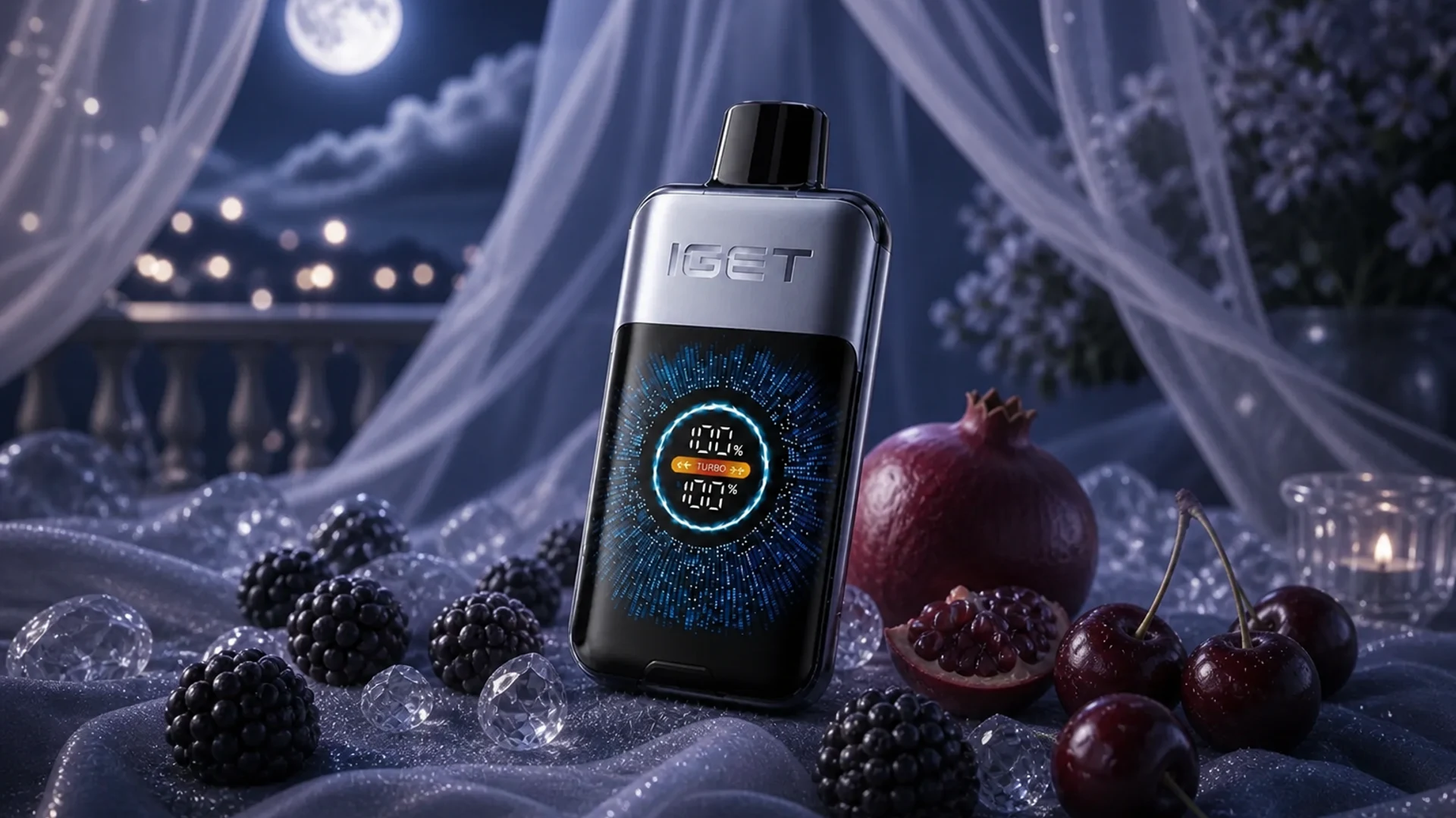 IGET One 12000 Blackberry Cherry Pomegranate product image