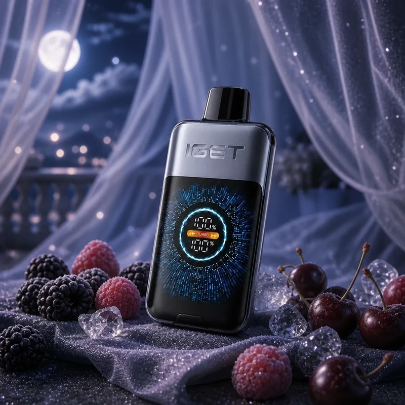 IGET One 12000 Blackberry Cherry Pomegranate flavour product image