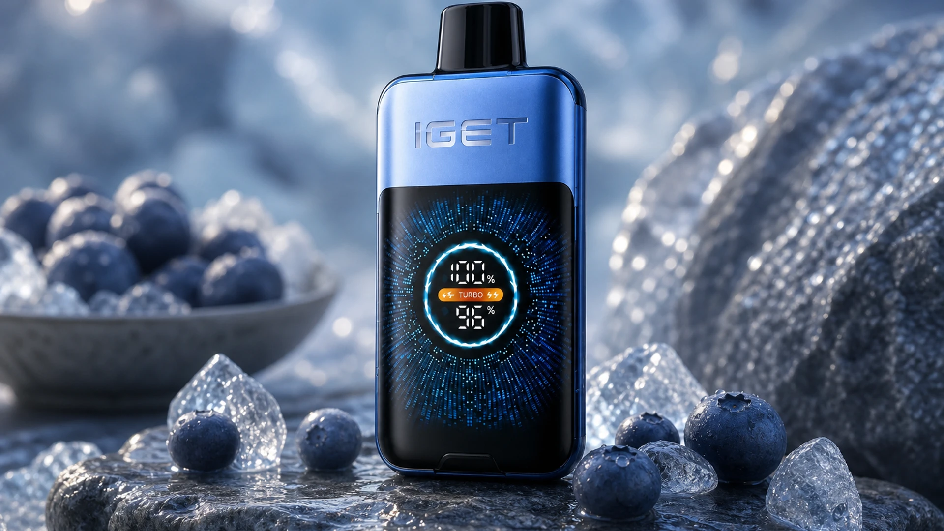 IGET One 12000 Blueberry Ice product image